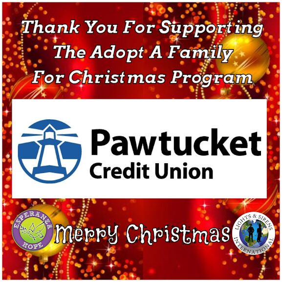 Thank you to: Pawtucket Credit Union