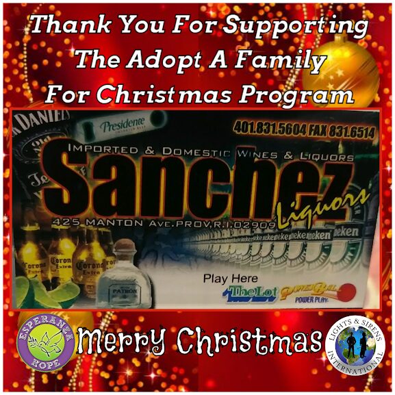 Thank you to: Sanchez Liquors