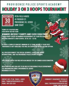 Holiday 3 on 3 Hoops Tournament poster 2019 (1)
