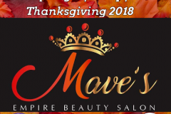 Thank you to: Mave’s Empire Beauty Salon