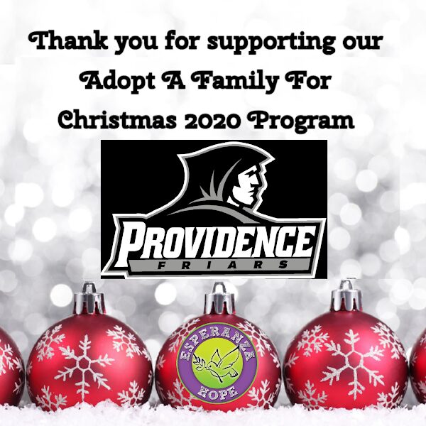 Thank you to: Providence Friars logo