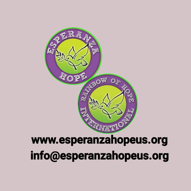 Esperanza-Hope logo and Rainbow of Hope International logo (2)